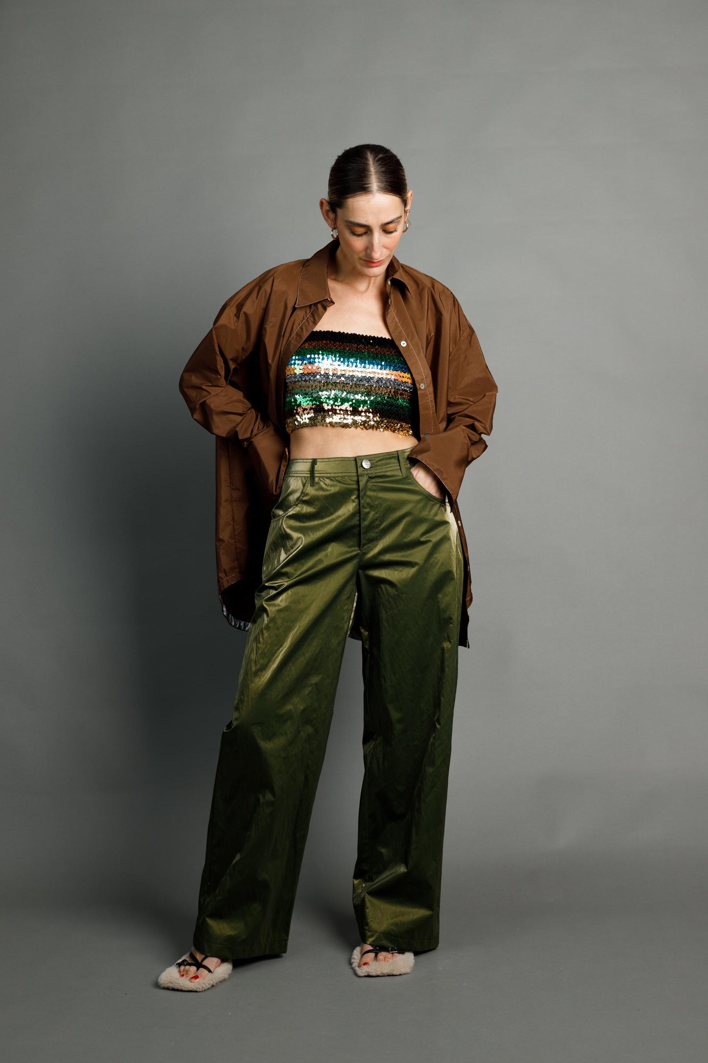 Winslow Faux-Leather Pants