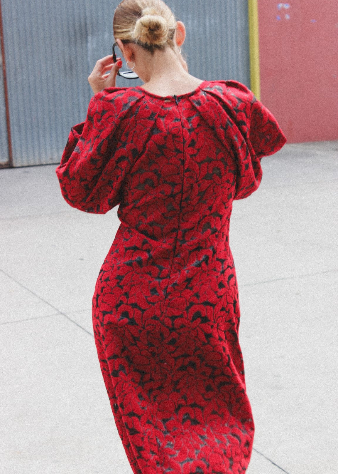 Clementine Lipstick Dress