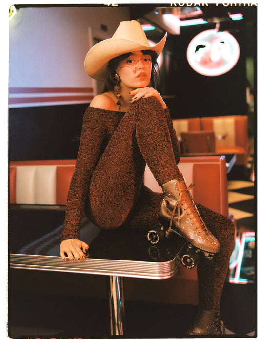 Rolla Offshoulder Jersey Jumpsuit