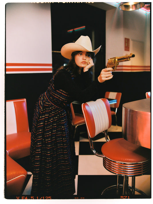 Tucumcari Check Overdress