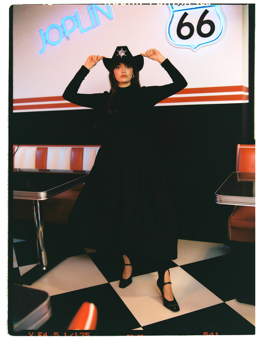 San Bernardino Puffball Skirt