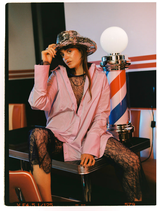 Moriarty Lace Pants ★ Lapis Blue