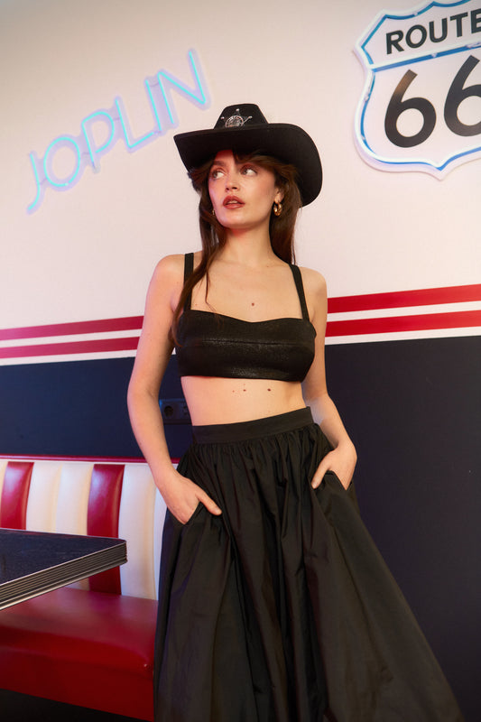 Shamrock Top ★ Black