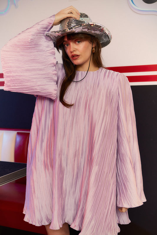 Two Guns Pleated Dress