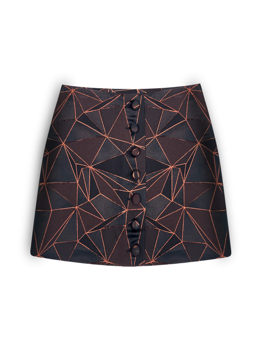 Bourbon Kaleido Miniskirt