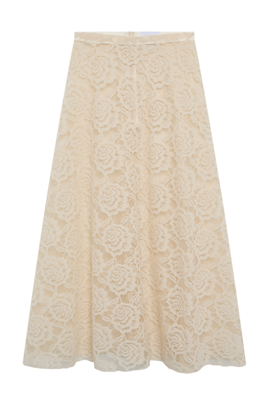 Clementine Hairy Lace Skirt