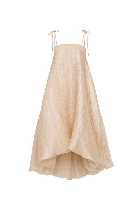 Lela Silk Organza Dress
