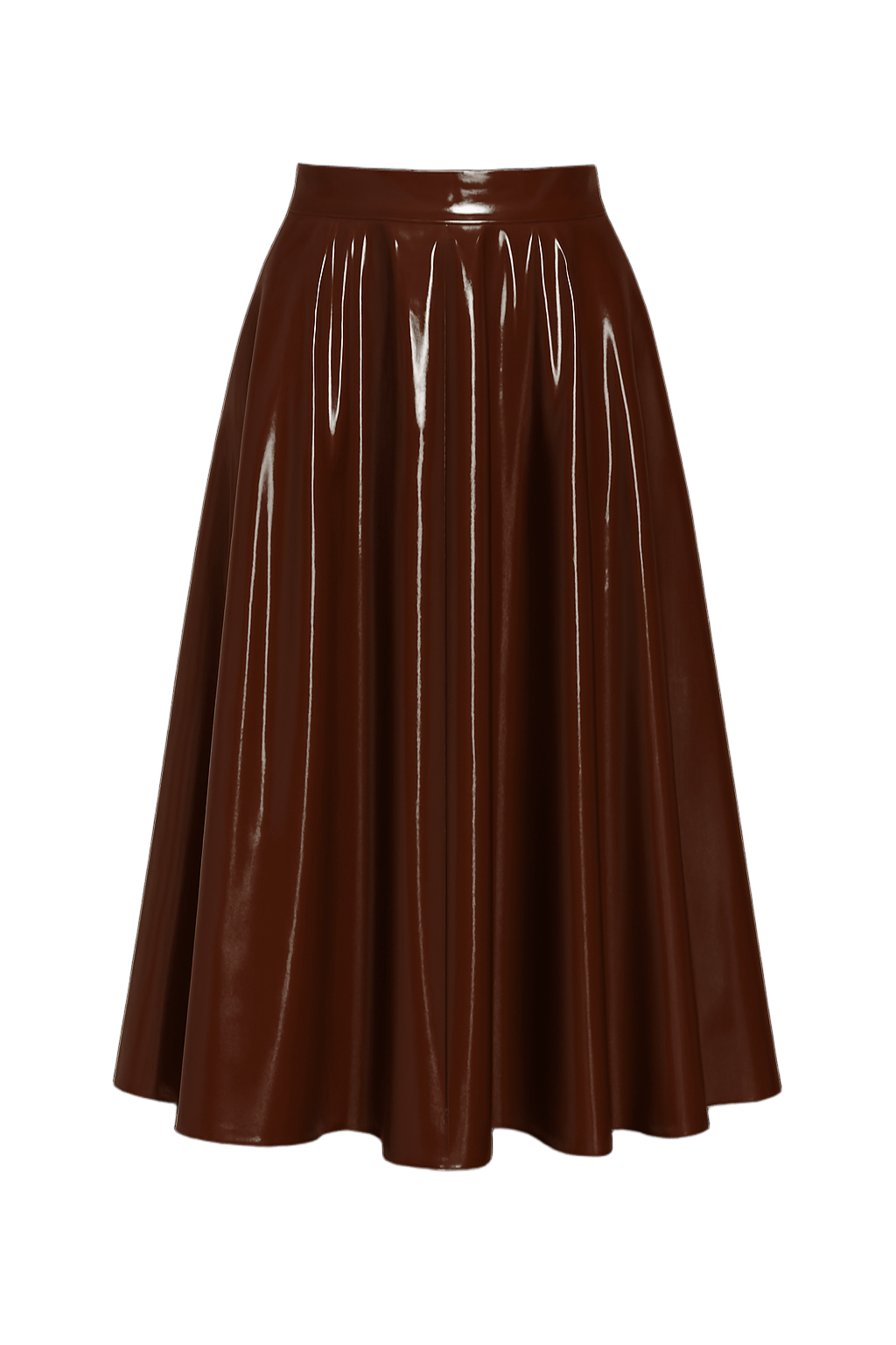 Manuelito Latex Skirt