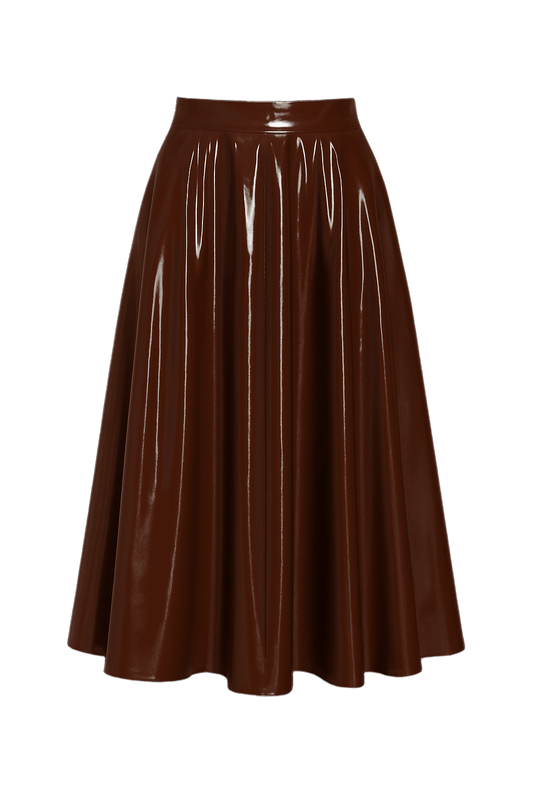 Manuelito Latex Skirt