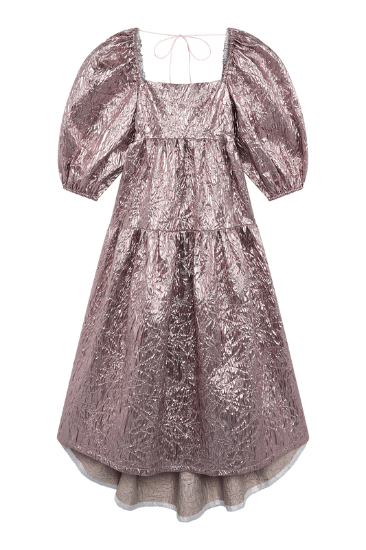 Galena Metallic Dress