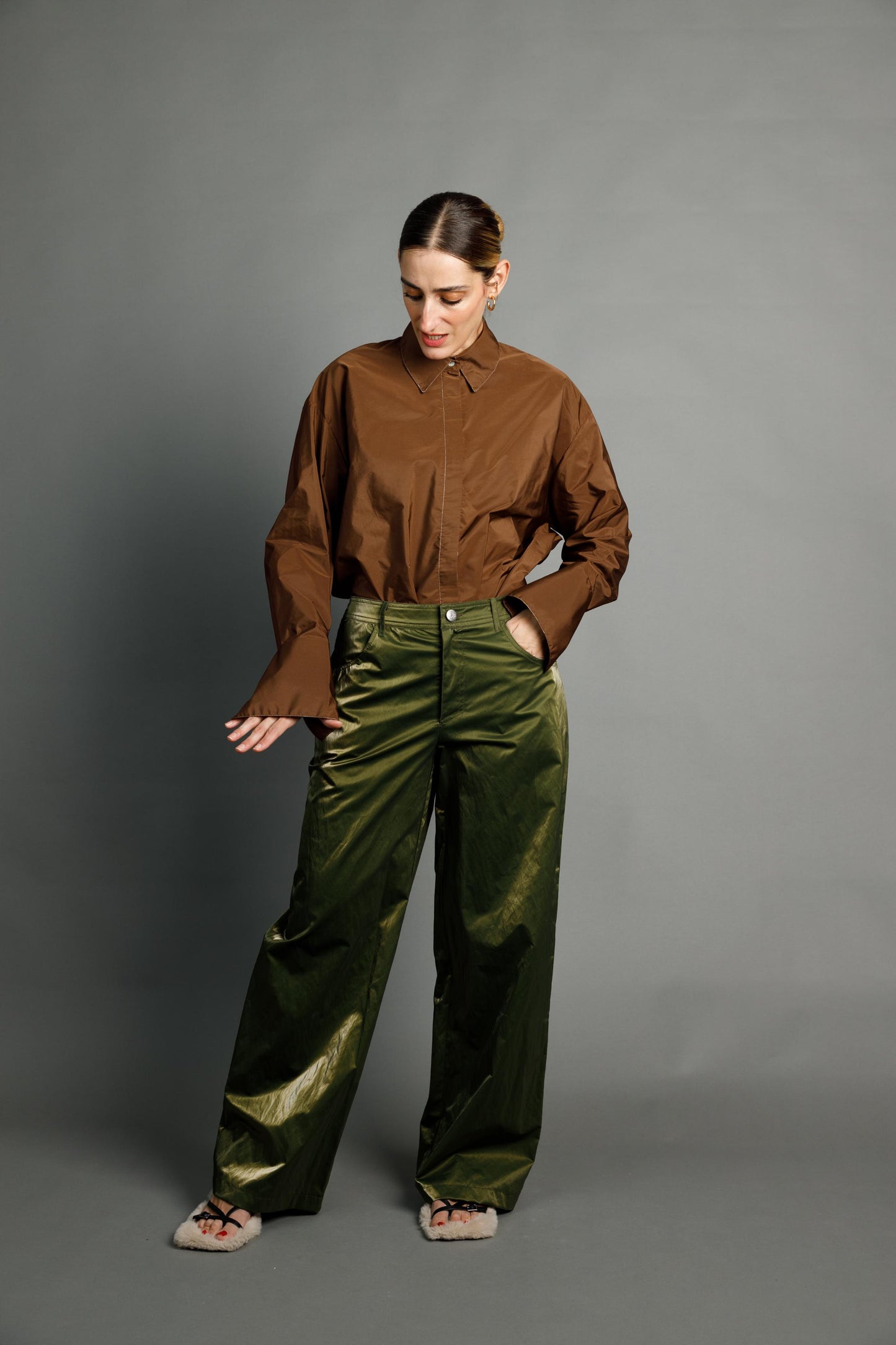 Winslow Faux-Leather Pants