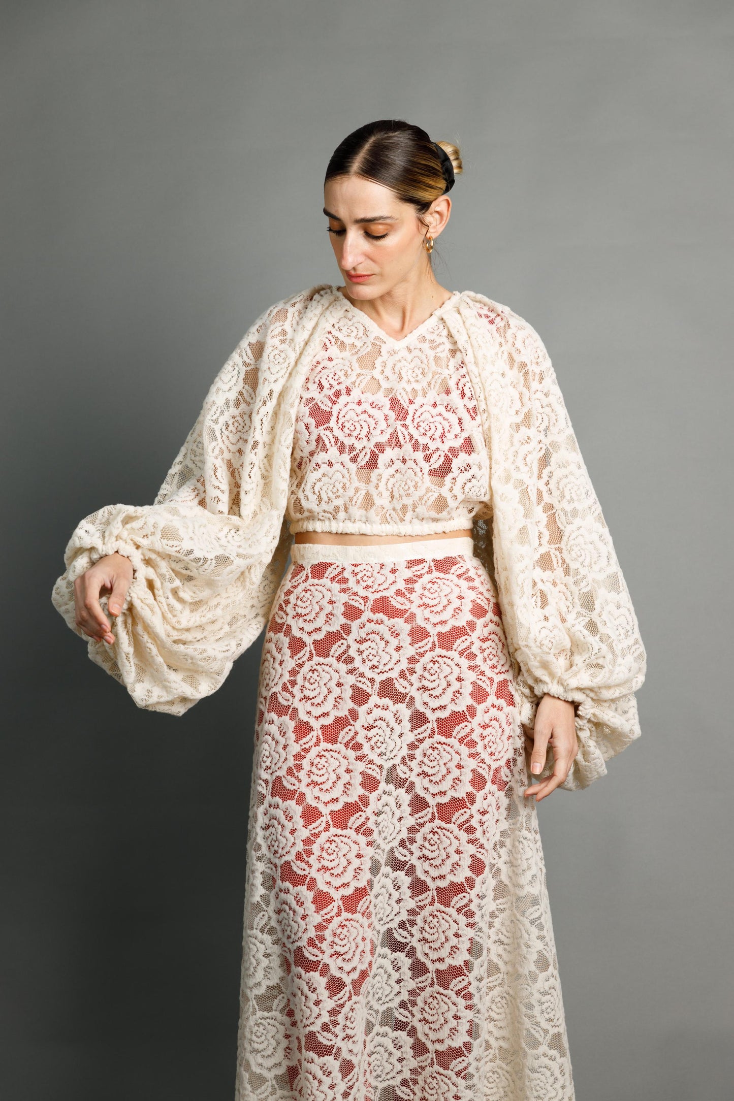 Clementine Hairy Lace Top