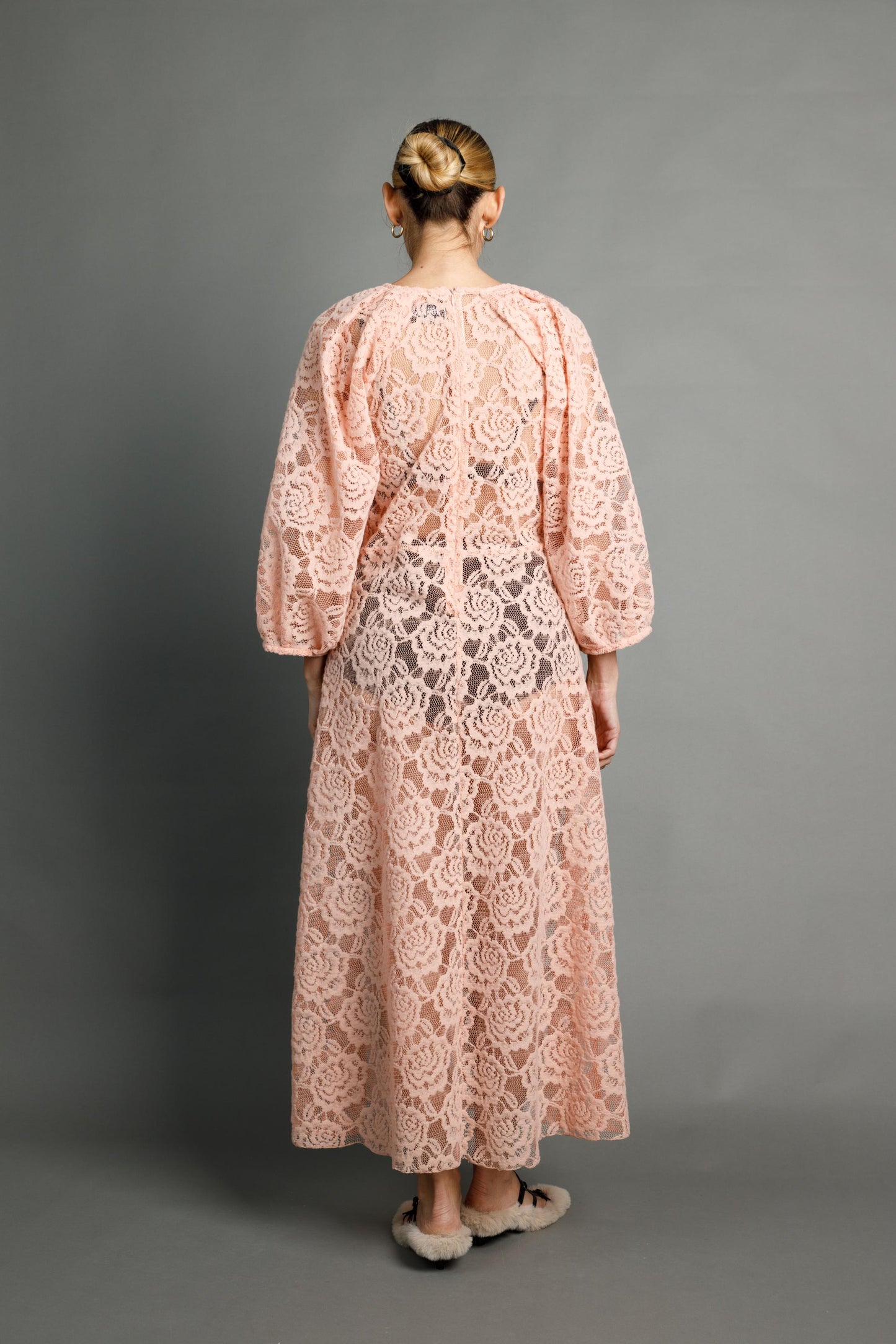 Clementine Hairy Lace Dress