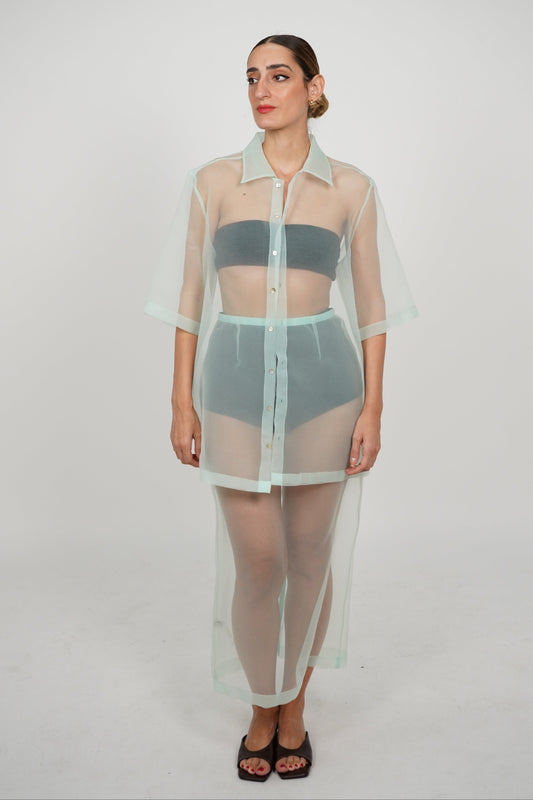 Long Pasadena Organza Skirt