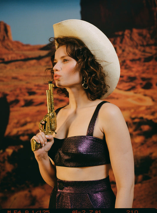 Shamrock Top ★ Purple